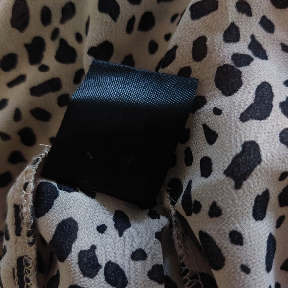 Haute Fox 2X Womens Sheer Animal Print Lightweight Plus Size Jacket Cover Up - Picture 11 of 13